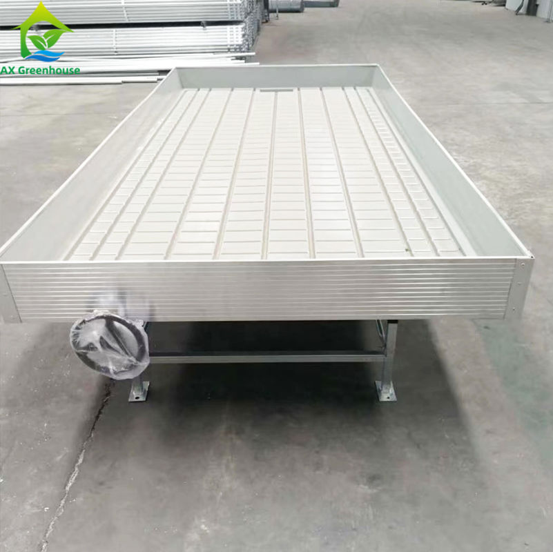 ODM داخلي خارجي مائي حديقة الدفيئة المتداول مقاعد عمودي تنمو نظام الرف