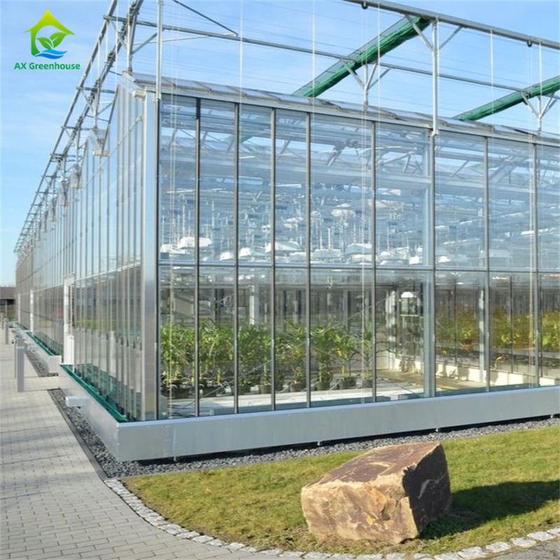 معدات زراعة الفراولة والخضروات في دفيئة زجاجية من البولي كربونات متينة - مجموعة دفيئة الكل في واحد