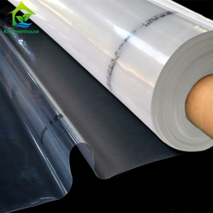 0.1-0.2mm PE PO غطاء بلاستيك الدفيئة عالية النفاذية بولي فيلم الدفيئة