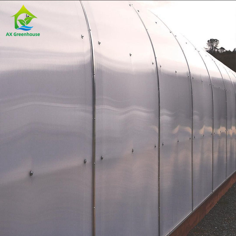 1.8-3m ارتفاع الجدار ضوء Dep Grow دفيئة نفق مع نظام التحكم في المناخ