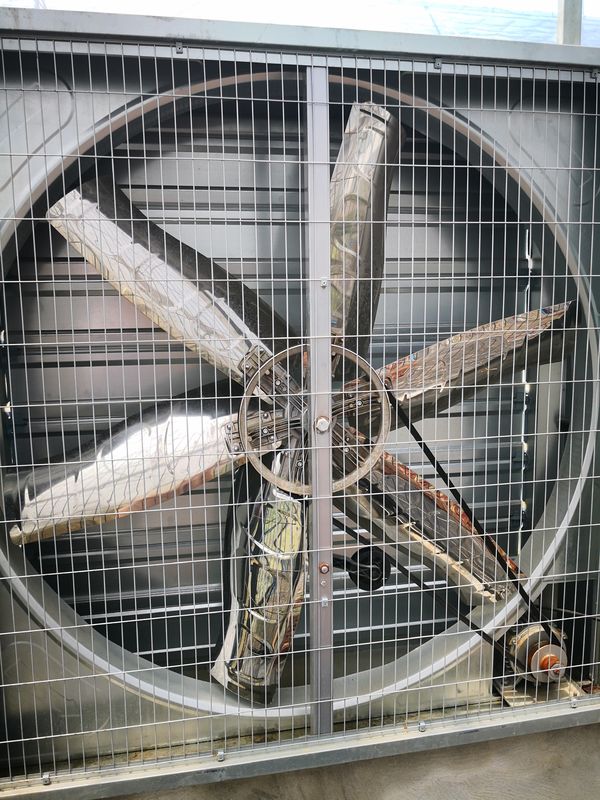 مروحة الصرف الصناعي من الألومنيوم للخلايا الدفيئة المقاومة للتآكل للتبريد التبخاري الرطب